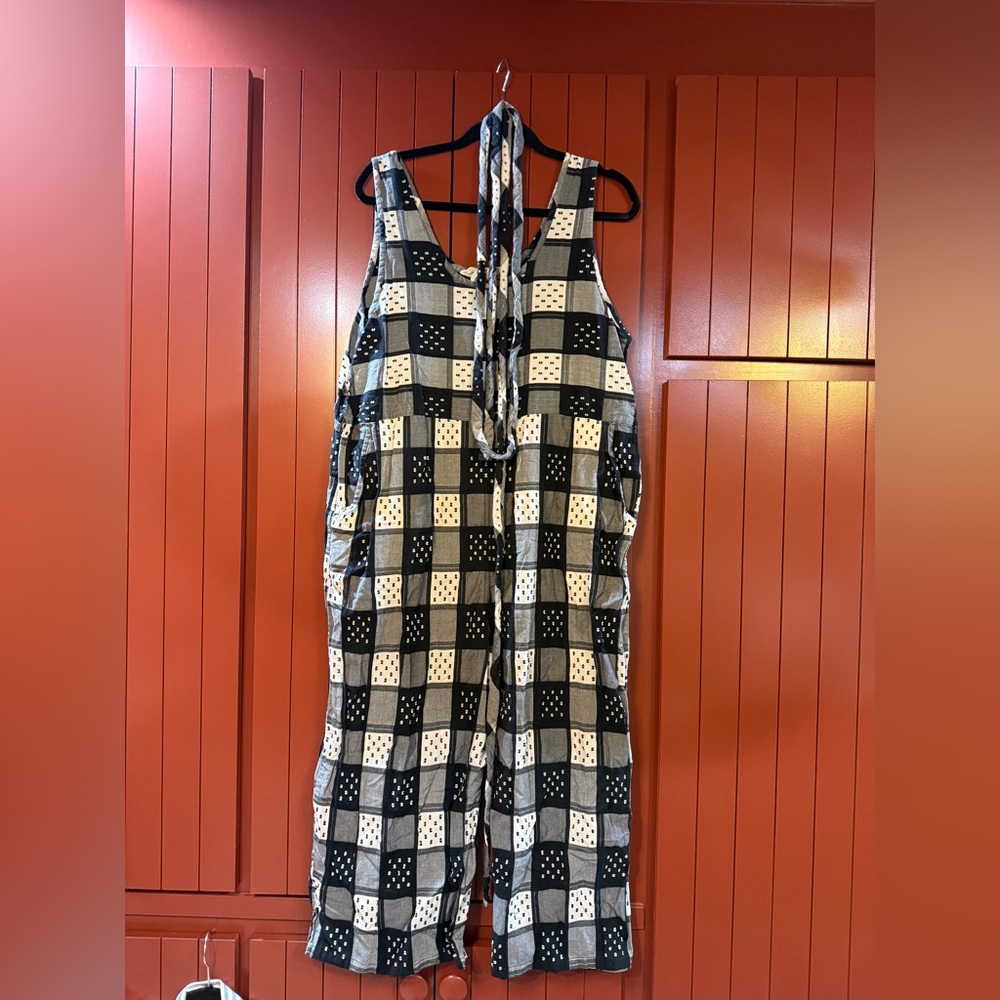 Ace & Jig Black and White Patterned Jumpsuit